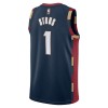 Camiseta Hombre NBA Cleveland Cavaliers Max Strus 2025-26 Nike Classic Edition Navy Swingman